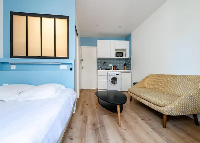 Studio Lumineux Proche Paris Vincennes